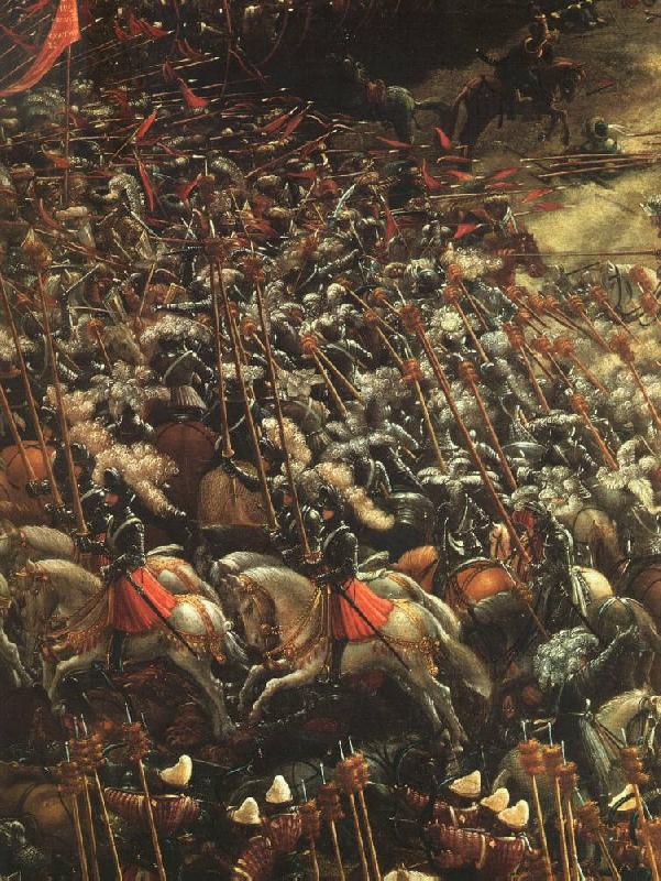 ALTDORFER, Albrecht The Battle of Alexander (detail)   bbb china oil painting image